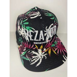 Veza Sur Brewing Co Baseball Cap Hat Wynwood Miami Florida Embroidered Snapback